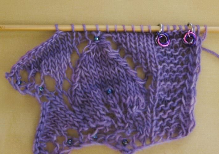 Beads and Knitting