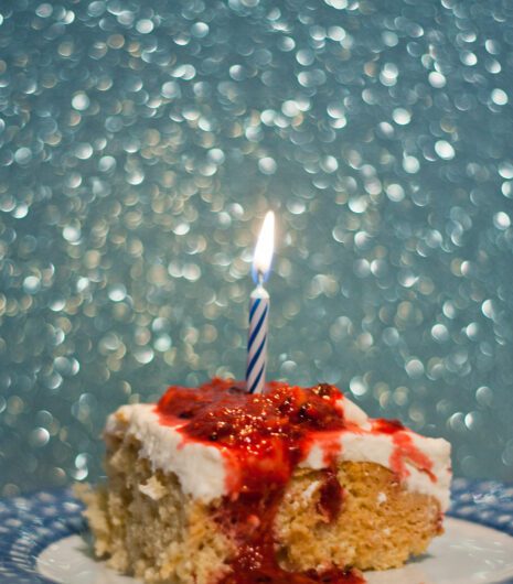 Tres Leches Birthday Cake!