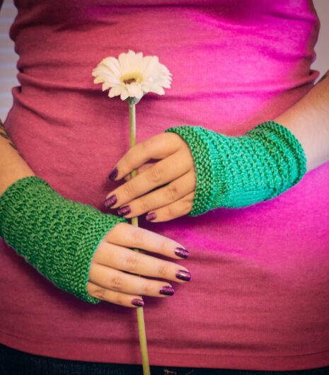 Grete Test Knit Mitt