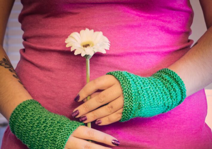 Grete Test Knit Mitt