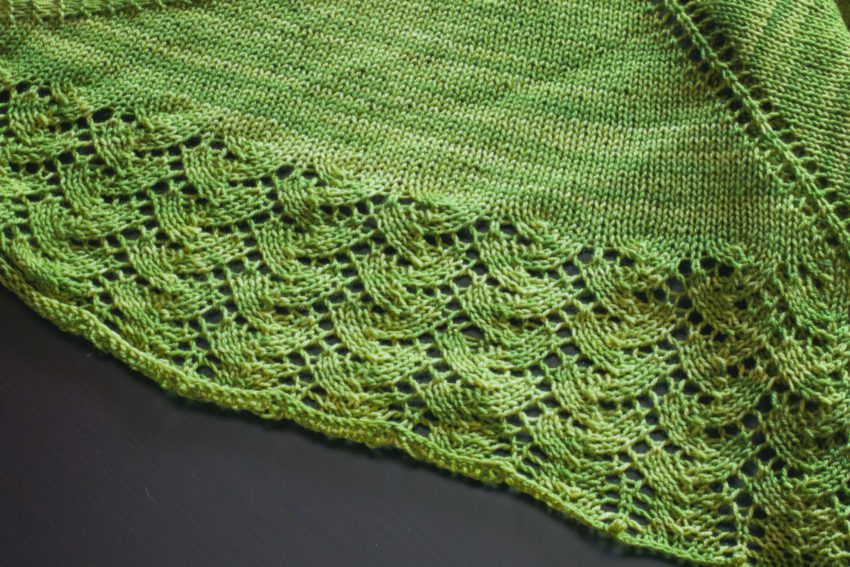 Lettuce Ishbel shawl | katili*made | https://www.katilimade.com