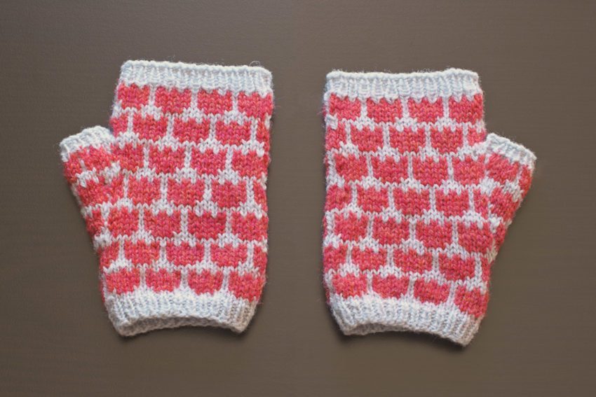 Tulip Mitts || katili*made || https://www.katilimade.com