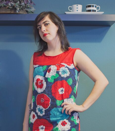 Ruby Dress: Hawaiian Flowers