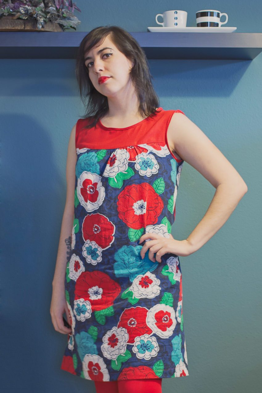 Ruby Dress: Hawaiian Flowers | katili*made* | https://www.katilimade.com