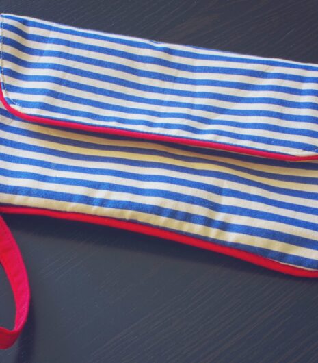 Nautical Envelope Clutch