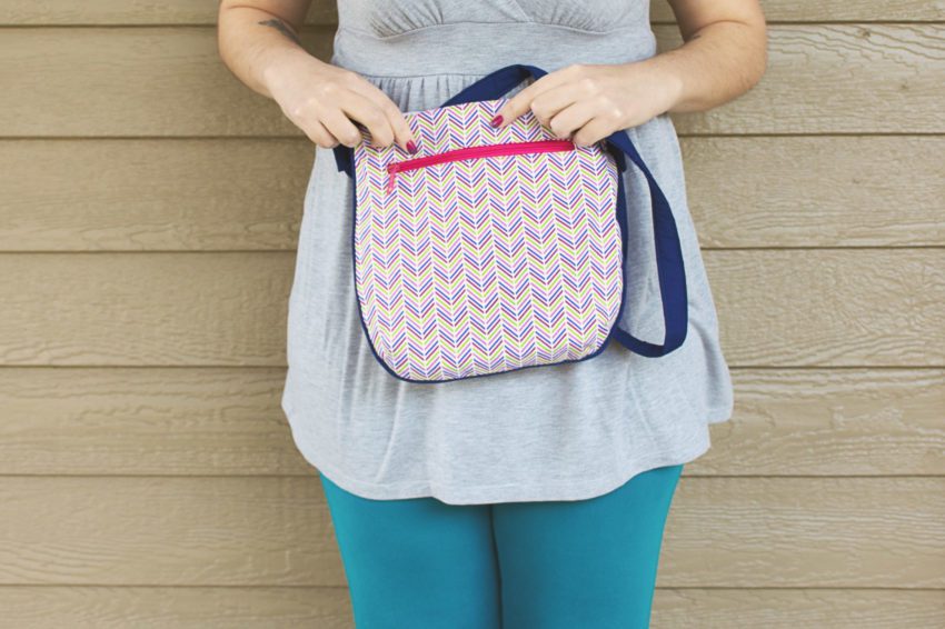 Blue and Pink Trail Tote | katili*made | https://www.katilimade.com
