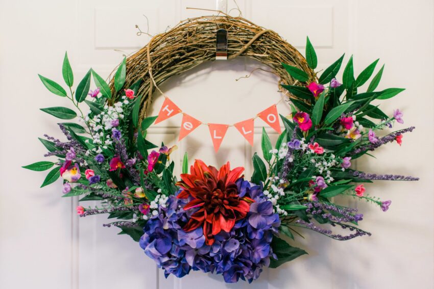 Hello Spring Wreath | katili*made | https://www.katilimade.com