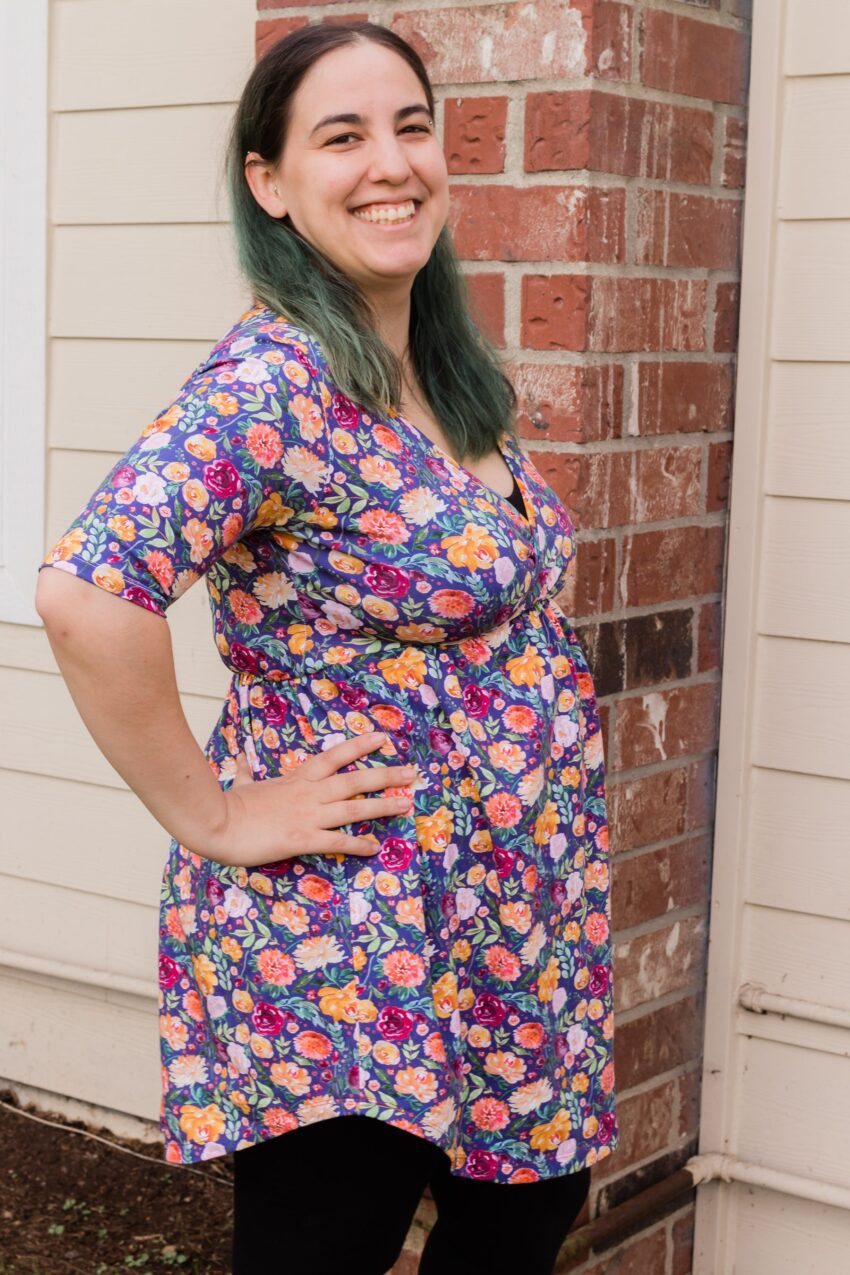 Floral Melbourne Dress | katili*made | katilimade.com