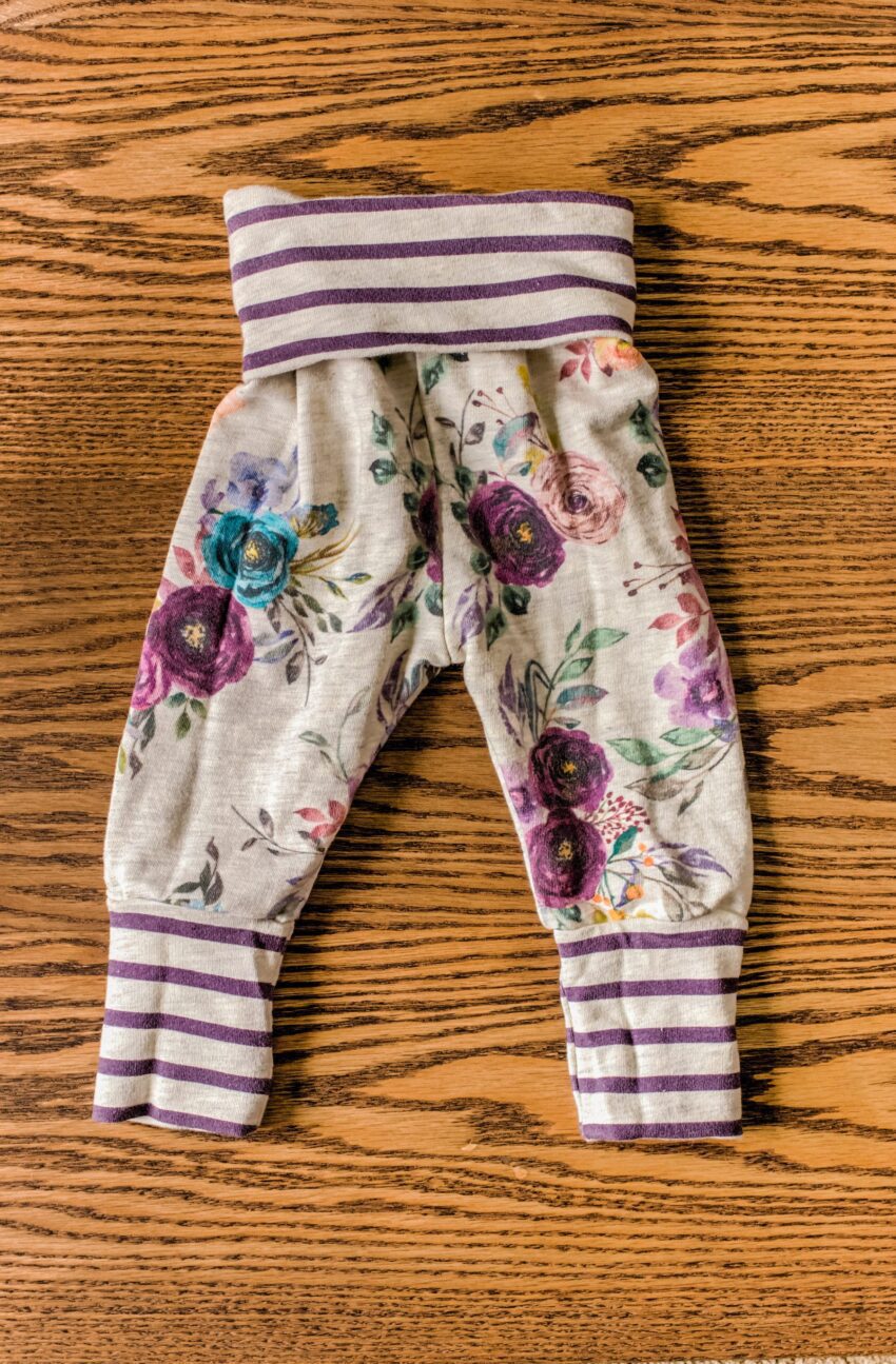 Plum Floral Outfit | katili*made | katilimade.com