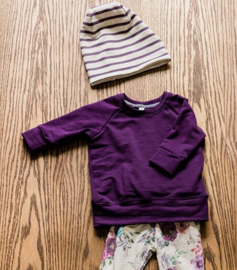 Plum Floral Outfit | katili*made | katilimade.com