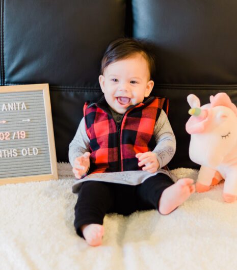 Seven Month Outfit - 12m of Zoe