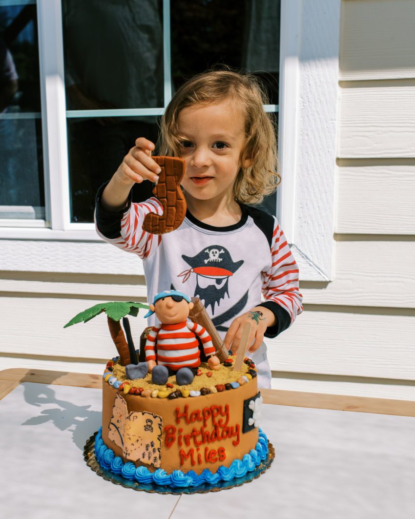 Miles Turns 3: A Pirate Celebration