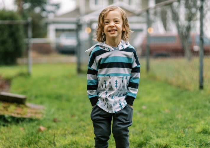 Striped Trees and Playday Pants