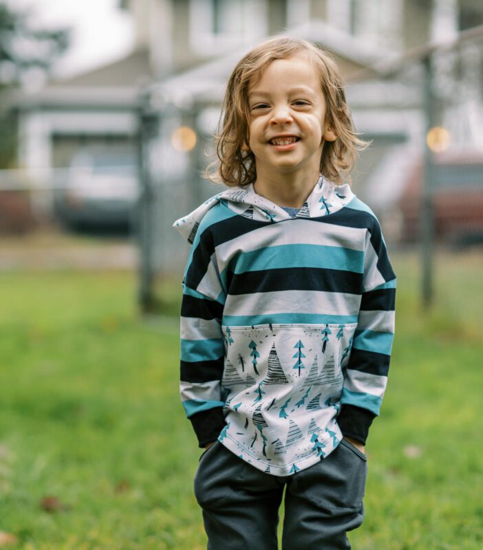Striped Trees and Playday Pants