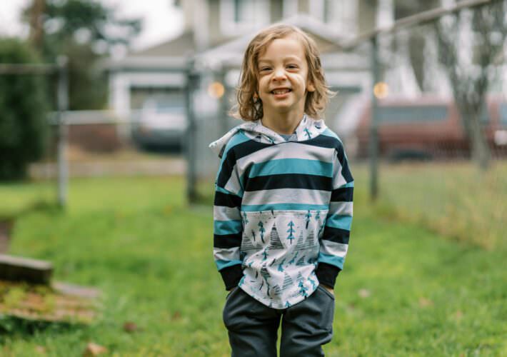 Striped Trees and Playday Pants