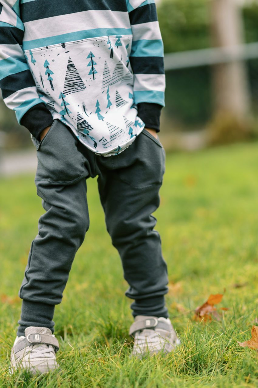 Striped Trees and Playday Pants