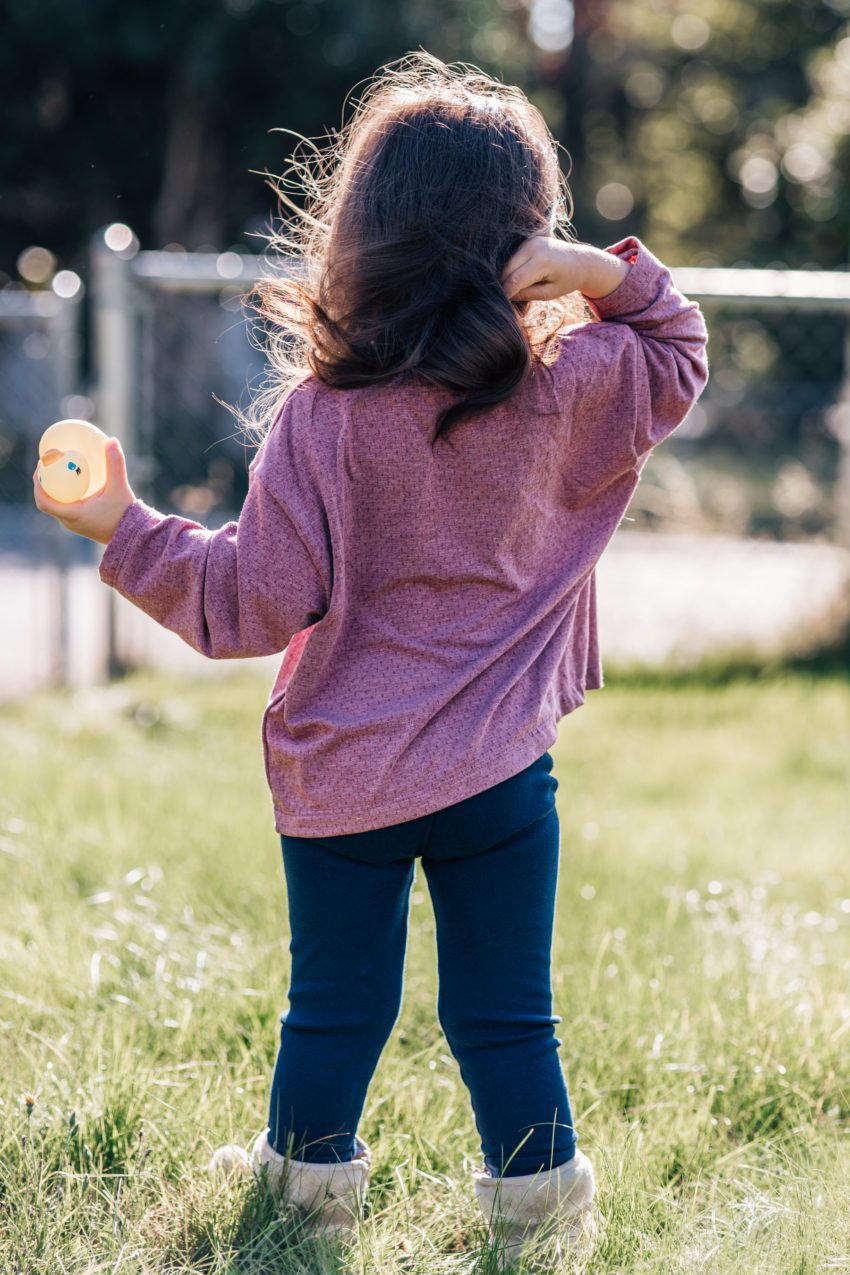 Pointelle Oversized Shirt