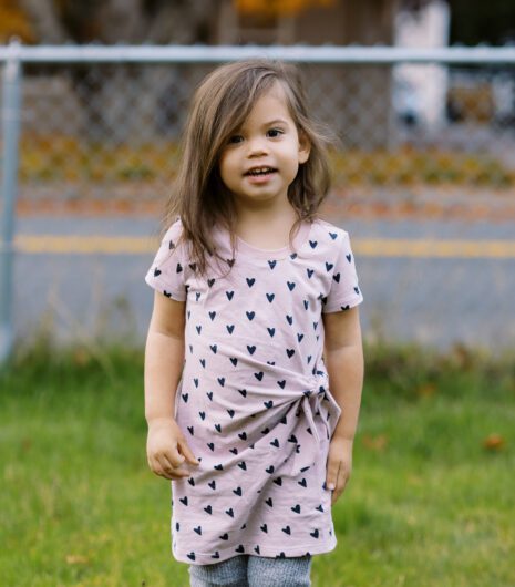 Hearts Side Knot Dress