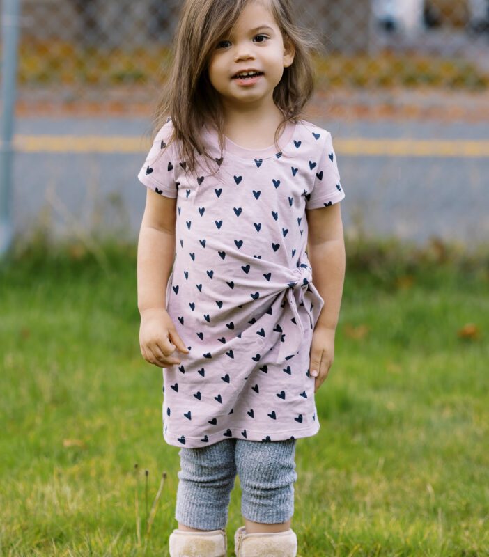 Hearts Side Knot Dress